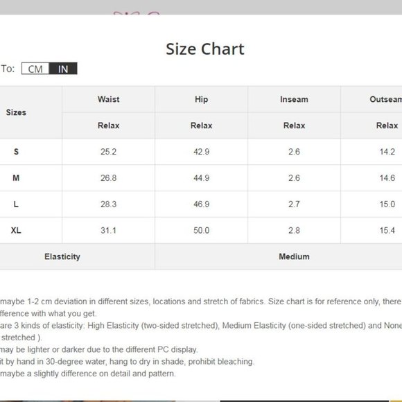 Sage High Waist Shorts - Picture 7 of 7